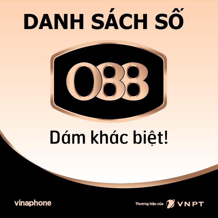 Danh sách số VinaPhone 088